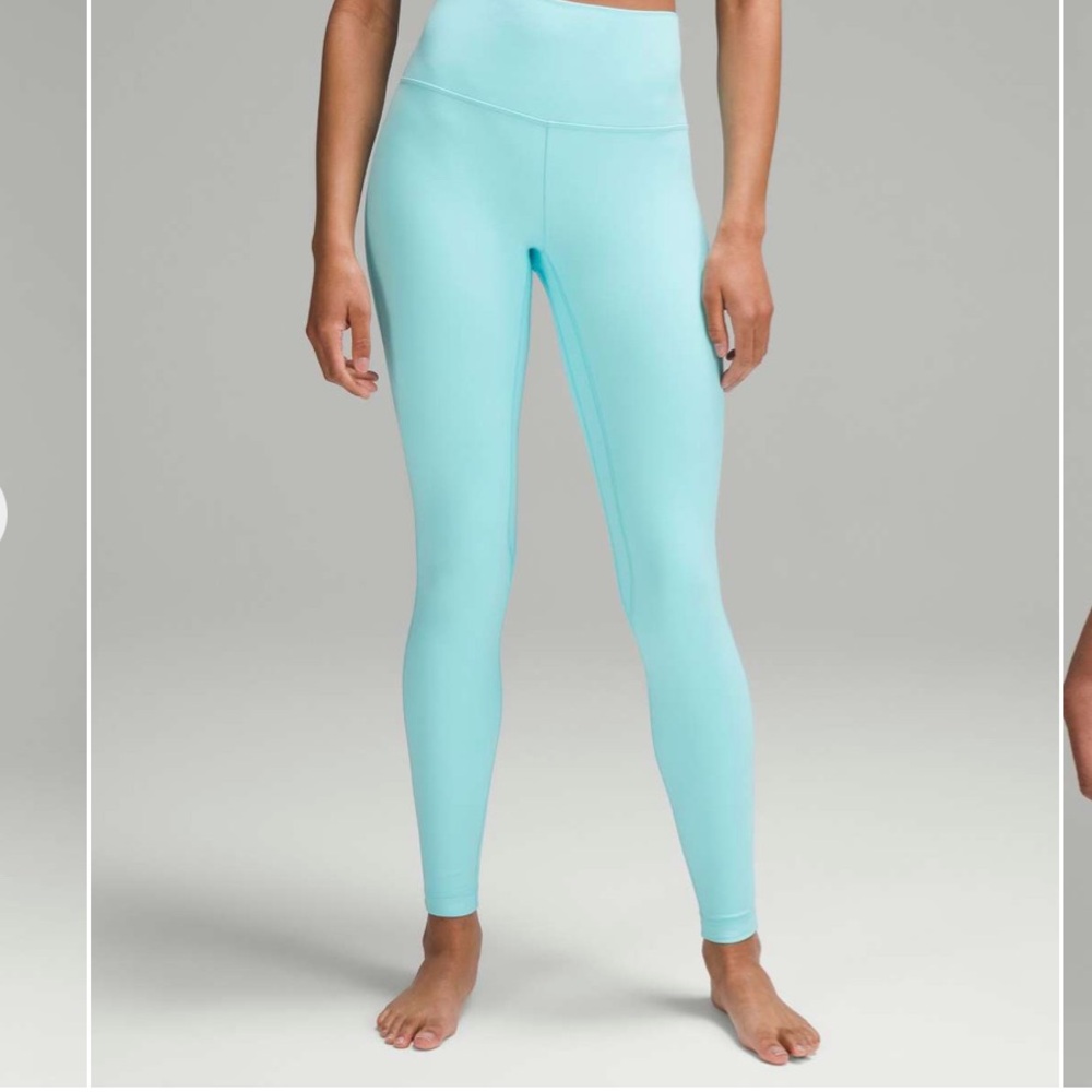Lululemon |  Align High-Rise Pant 28" in cyan blue